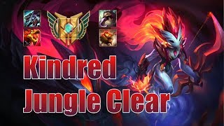 How to clear your jungle as Kindred  League Of Legends Guide [upl. by Nonnarb]