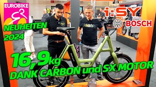 Das leichteste KompaktEbike iSY SKYFLY S10  EUROBIKE HIGHLIGHT [upl. by Pretrice9]