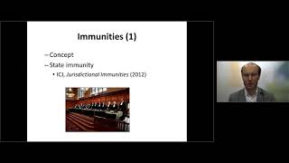 jurisdiction and immunities [upl. by Lucic]