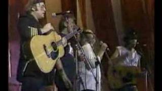 Crosby Stills Nash and Young live aid two songs [upl. by Hgalehs]