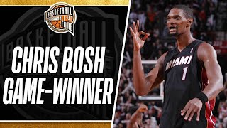 Chris Bosh Hits the GameWinning 3Pointer to Beat the Blazers [upl. by Trin]