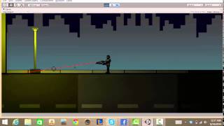 Unity 2d Platformer Shooter [upl. by Aekim]