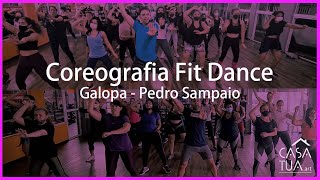 Galopa  Coreografia Fit Dance  Prof Paulo Jesus [upl. by Enelrats]