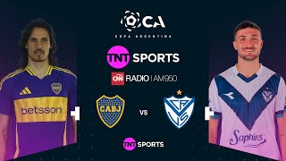 El post Boca  Vélez por Copa Argentina  TNT Sports en CNN Radio [upl. by Oyek]