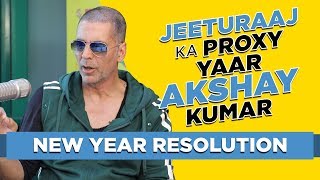 Akshay Kumar becomes an RJ  New Year Resolutions  Padman on Mirchi  Radio Mirchi [upl. by Hillinck683]