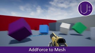 Unreal Engine 4 C Tutorial Add Force to Static Mesh [upl. by Aenat628]