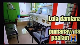 Lola Damiana pumanaw na paalam Lola rest in peace [upl. by Bil]