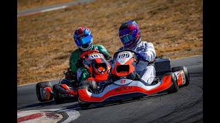 Rotax DD2  National Round 2  Formula K Benoni  Full Race [upl. by Ynomrah86]