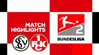 Elversberg vs 1 FCK  Highlights  2 Bundesliga 2425 [upl. by Ecnesse]