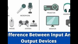 difference between input and output devices [upl. by Corella844]