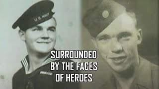 Keeping Veterans Stories Alive By Lining The Walls With The Faces Of Heroes [upl. by Pincas]