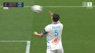 Leonardo Balerdi Own GoalMarseille vs PSG 03 All Goals and Extended Highlights [upl. by Conant]