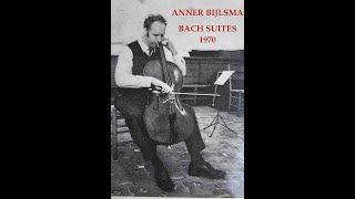 JS BACH Cello suite n° 1 G major ANNER BIJLSMA cello 1970 ANNER BIJSLMAS RADIO RECORDINGS [upl. by Abel285]