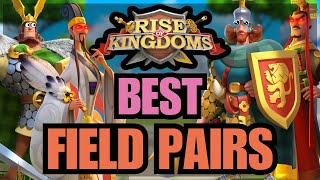 UPDATED Strongest Open Field Pairs The BEST 17 Marches Rise of Kingdoms [upl. by Alcine]