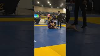 Triangle Armbar ​⁠IBJJF Ft Lauderdale Open [upl. by Asirem]