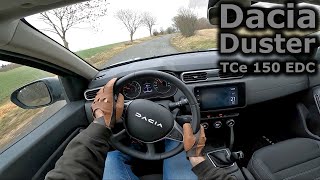 2023 Dacia Duster TCe 150 EDC  POV test drive  new logo [upl. by Rise]