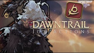 FFXIV Dawntrail Job Action Trailer REACTION  Reaper [upl. by Yauq]