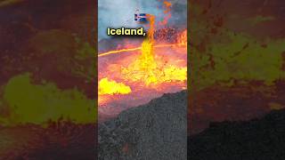 The Volcano eruption of LitliHrútur in Iceland [upl. by Hosea]