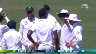 Rabada almost leaves Bavuma hanging [upl. by Damiani]