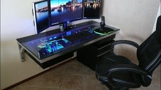 Wall Mounted Computer Desk [upl. by Eiramanin735]