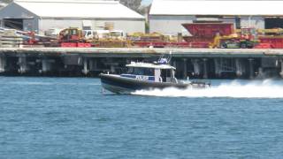 A Police Boat Responding [upl. by Francoise]