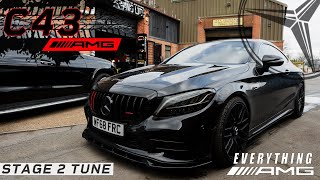 MERCEDES C43 AMG STAGE 2  FINAL PART quotSTAGE 2 GAD TUNINGquot HONEST REVIEW [upl. by Nwahsem]