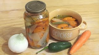 ZANAHORIAS EN ESCABECHE  ALE DE NAVA [upl. by Wolfgram639]