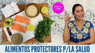 Combina así los 6 Mejores Alimentos 2 RECETAS Rápidas PControl de Azúcar Presión Trigliceridos [upl. by Anyer]