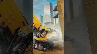 Lego City 60420 La pelleteuse de chantier jaune [upl. by Einhorn901]