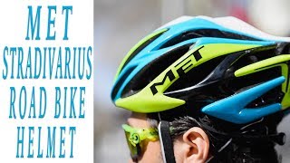 REVIEW Met Stradivarius Road Bike Helmet [upl. by Zetta]