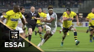 TOP 14  Essai Semi KUNATANI ST  Clermont  Toulouse  J26  Saison 20172018 [upl. by Noiemad]