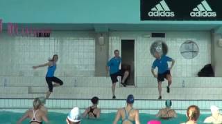 Workshop AQUAFITNES 2017  Final Aqua Combos  FTVĹ UK Bratislava Slovakia [upl. by Eurydice]