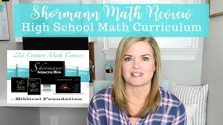 Shormann Math Review  Homeschool Math Review  High School Math Curriculum [upl. by Shea199]