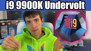 Undervolt your i9 9900K for more FPS Even on Locked Motherboards  Tutorial [upl. by Mar]