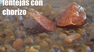 Lentejas con chorizo [upl. by Riancho]