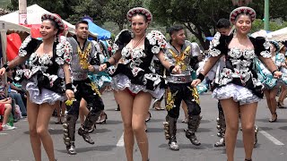 Caporales Santiago de Anzaldo 🇧🇴 Corso 2024 carnaval 🎉 [upl. by Bartle]