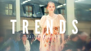 TOP 10 FALLWINTER TRENDS 20192020 [upl. by Hainahpez]