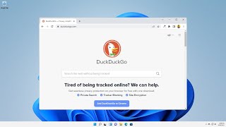 How to Make DuckDuckGo Default Search Engine on Windows 11 [upl. by Harmonie]