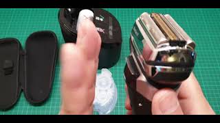 Braun 9290cc electric shaver clean amp charge unboxing amp quick show and tell [upl. by Rekrap]