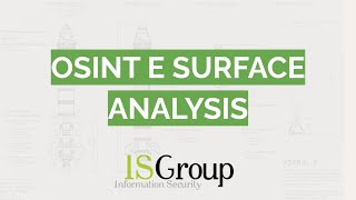 Protezione Informatica OSINT e Surface Analysis con ISGroup [upl. by Aihsar]