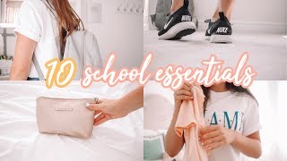 10 Back To School Essentials you need these [upl. by Ahcsatan601]