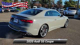 Used 2020 Audi S5 Coupe Premium Plus Sicklerville NJ 02661 [upl. by Dichy]