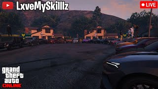 GTA 5 ONLINE LIVE CAR MEET🚘 CAR SHOW🔥 DRAGS  CRUISE Ps4💯 [upl. by Jeane]