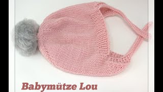 Baby Mützchen Lou Stricken aus Woolly Hugs CHARITY [upl. by Wivestad]