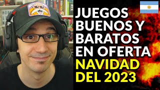 JUEGOS BUENOS Y BARATOS EN OFERTA PARAR COMPRAR EN NAVIDAD DEL 2023  STEAM  XBOX  UBISOFT  GOG [upl. by Cordey]