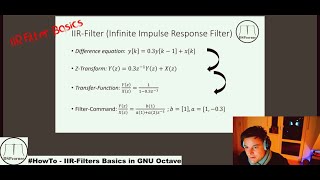 HowTo  IIRFilters  Basics in GNU Octave [upl. by Aihsitan]