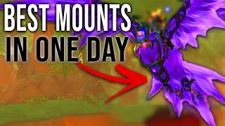 10 of the Best Looking Mounts You Can Obtain Solo in a Day  WoW [upl. by Acimat]