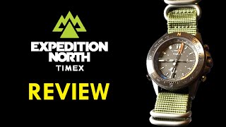 Timex Expedition North Multi Function TIde Temp Compass With Sapphire Crystal Field Watch Review [upl. by Padgett172]