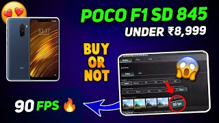 POCO F1 BUY OR NOT FOR GAMING  POCO F1 PUBG TEST 2024  POCO F1 BGMI TEST  POCO F1 GAMING TEST [upl. by Deedahs]