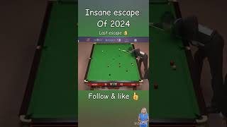 Snooker Best Shots  Amazing Shots Of Snooker  Snookerskill snookershorts Cue Sport Clips [upl. by Wilmette]